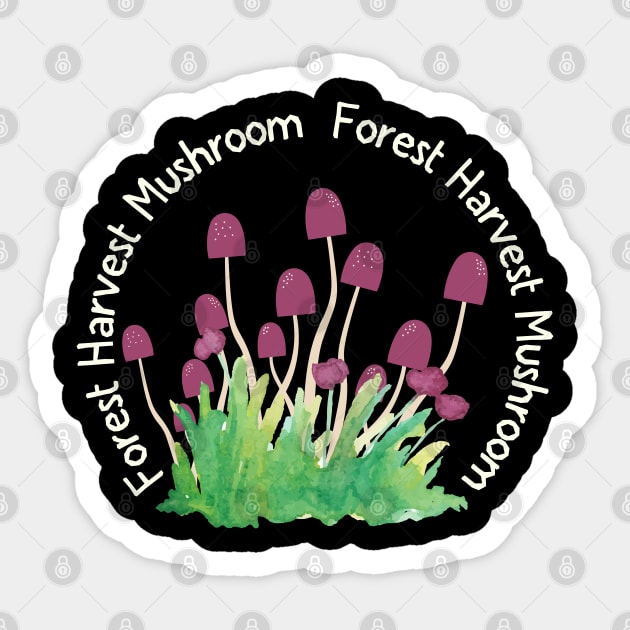 Mushrooms 15 Sticker by TheSeason